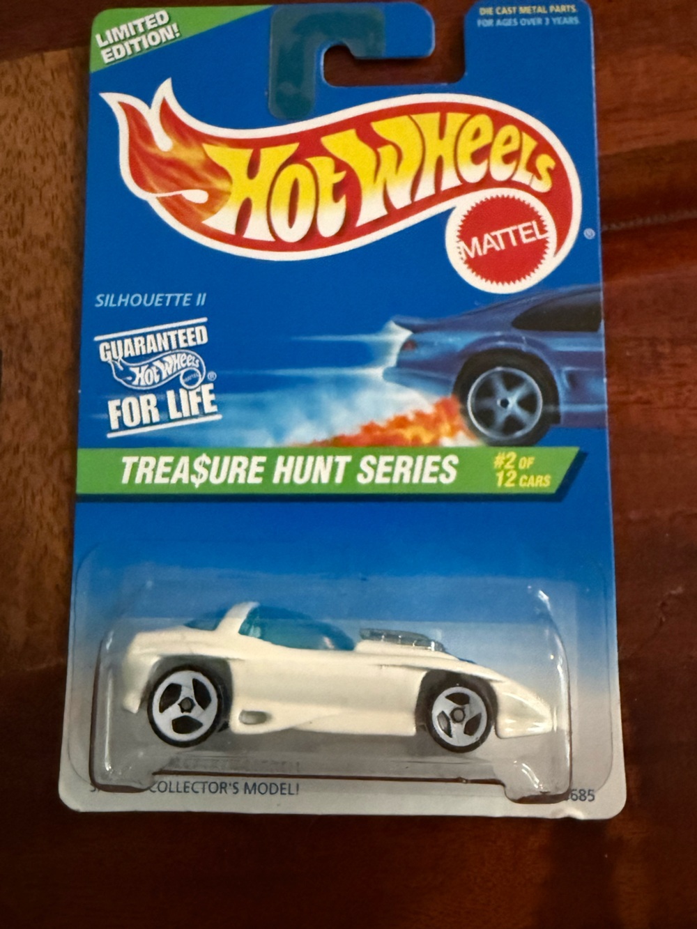 1997 Hot Wheels Treasure Hunt Silhouette II Die-cast Car
